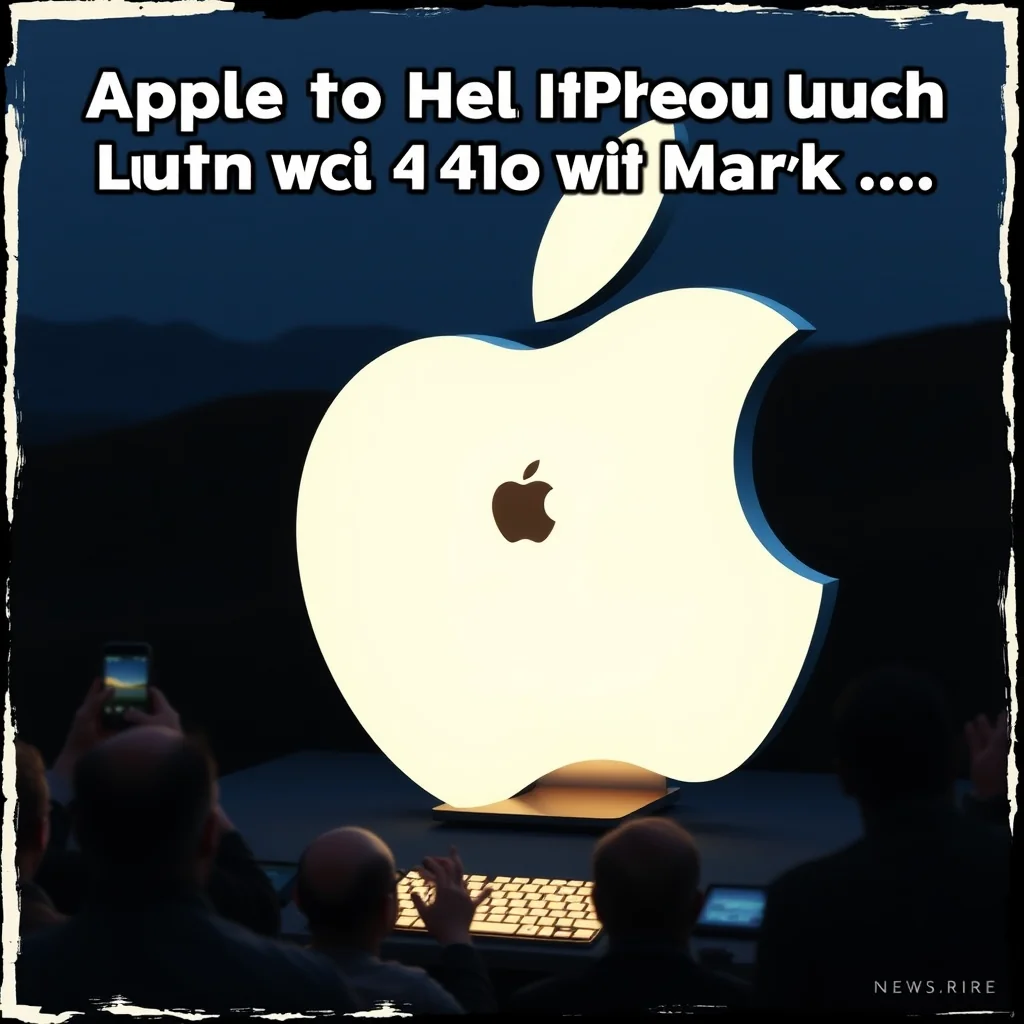 A scene representing the current state of Apple To Hold Product Launch On March With Mac Updates Coming Bloomberg.