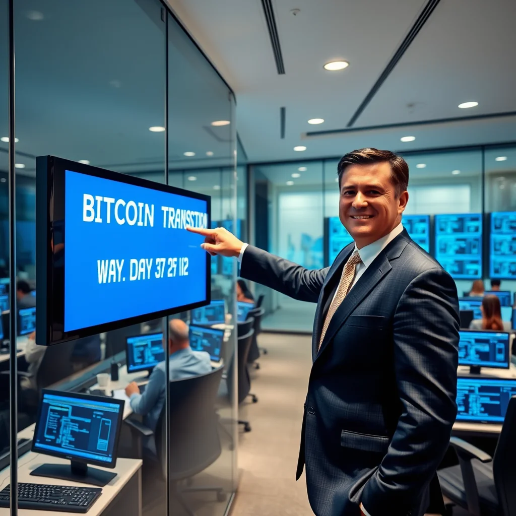 A federal records specialist files physical copies of Bitcoin transactions at the Office of Digital Asset Processing's central repository in Topeka, Kansas, as mandated by the Clarity Act.