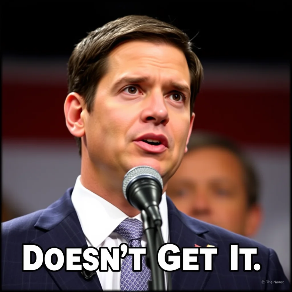 A scene representing the current state of Trump Administration Latest Rubio Calls On Europe To Reduce Dependence On US.