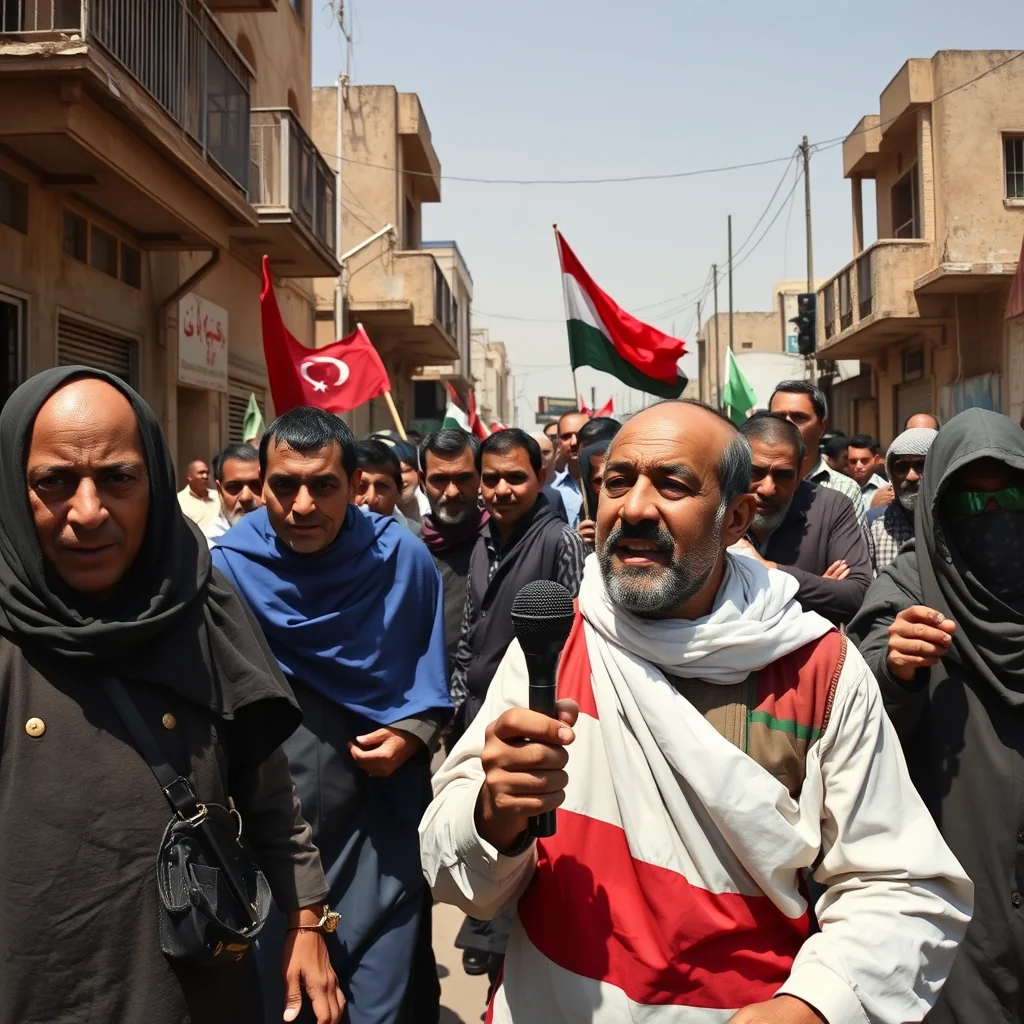 A scene representing the current state of Middle East And North Africa.