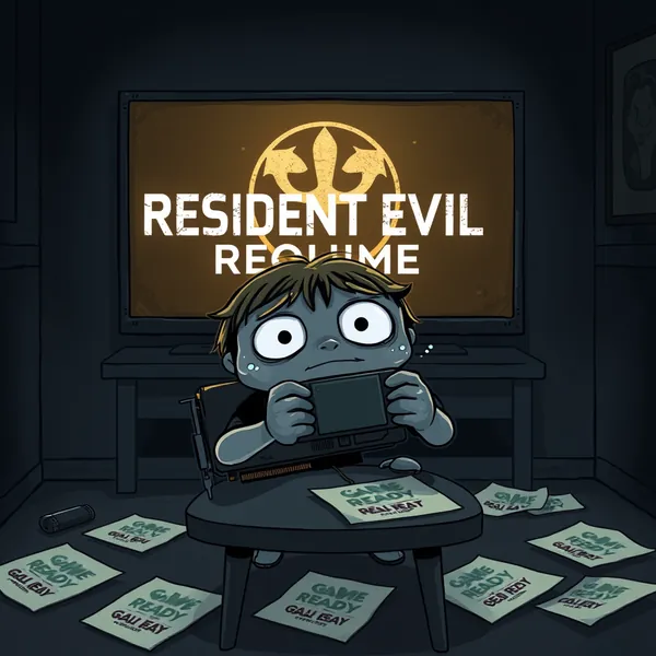 An NVIDIA test bench demonstrates the fan control anomaly present in the rescinded Game Ready 595.59 driver, with only one operational fan creating a state of thermal uncertainty.