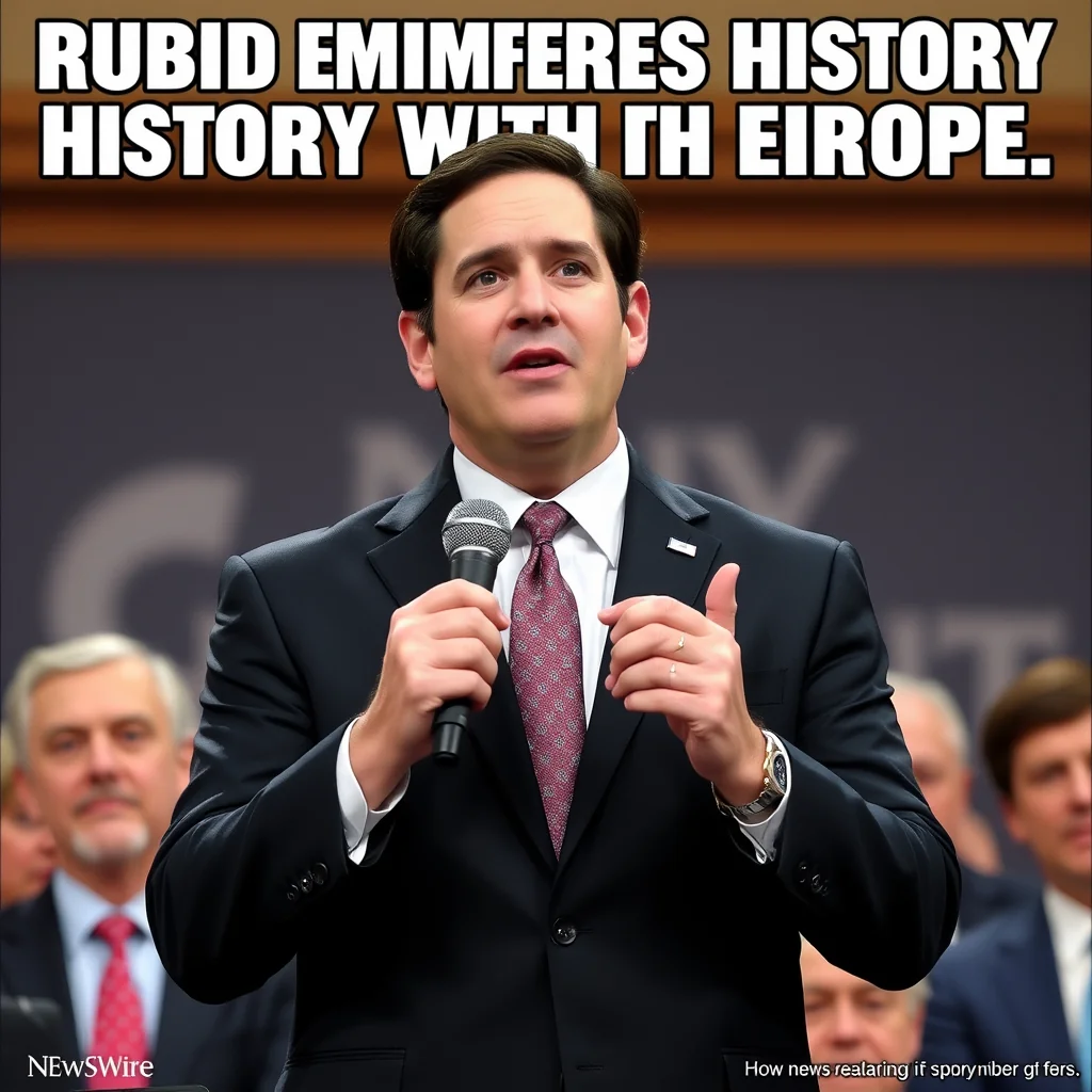 A scene representing the current state of February 14 2026 Rubio Addresses Allies At Munich Security Conference Trump Administration.