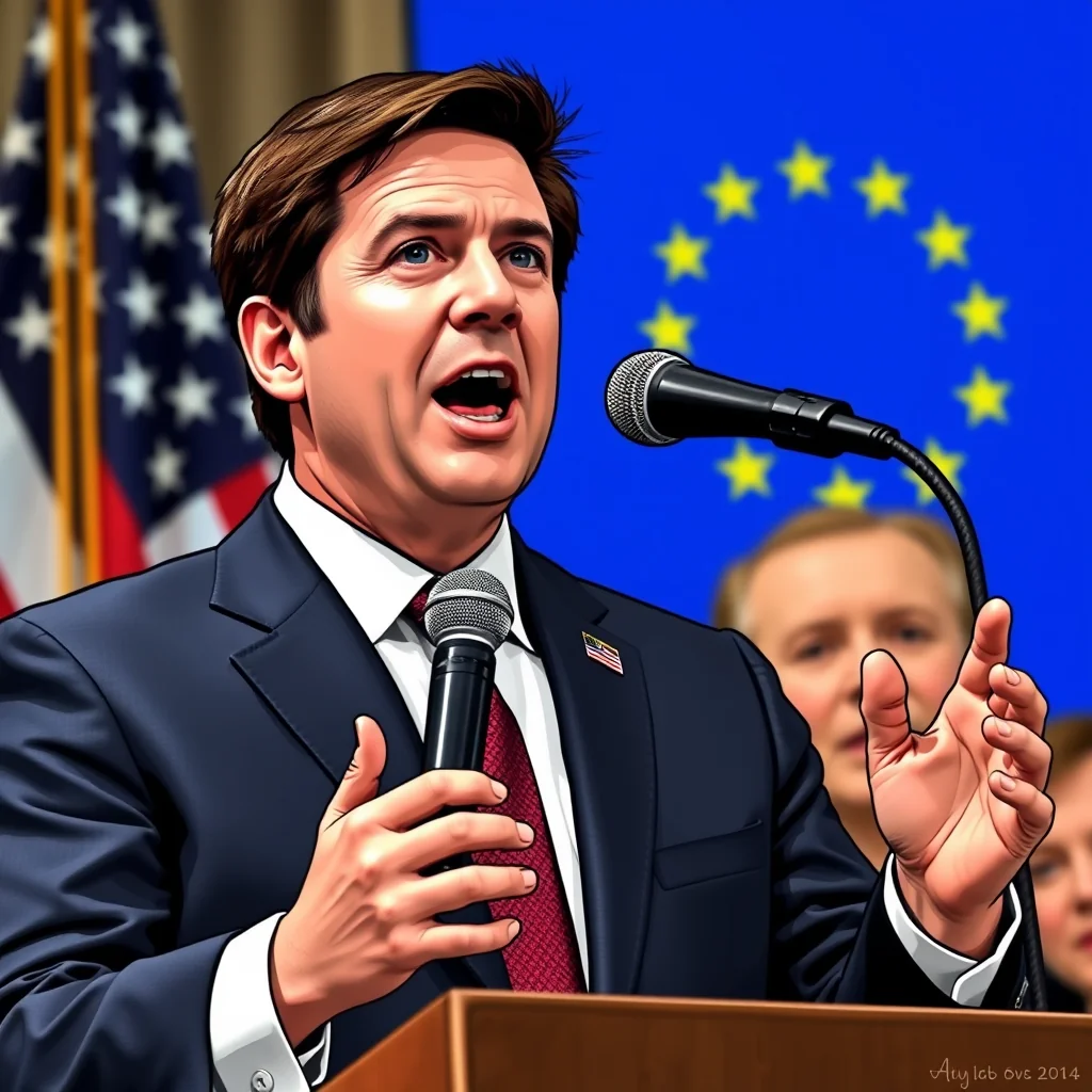 A scene representing the current state of Rubio Slams European Policies On Climate Migration As He Calls For Unity.
