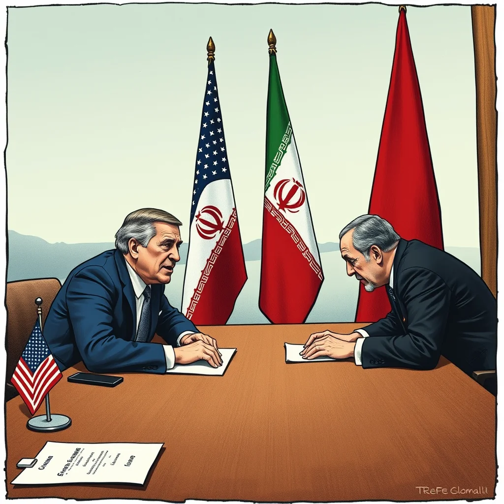 A scene representing the current state of Iran To Hold New Round Of Nuclear Talks In Geneva This Week.