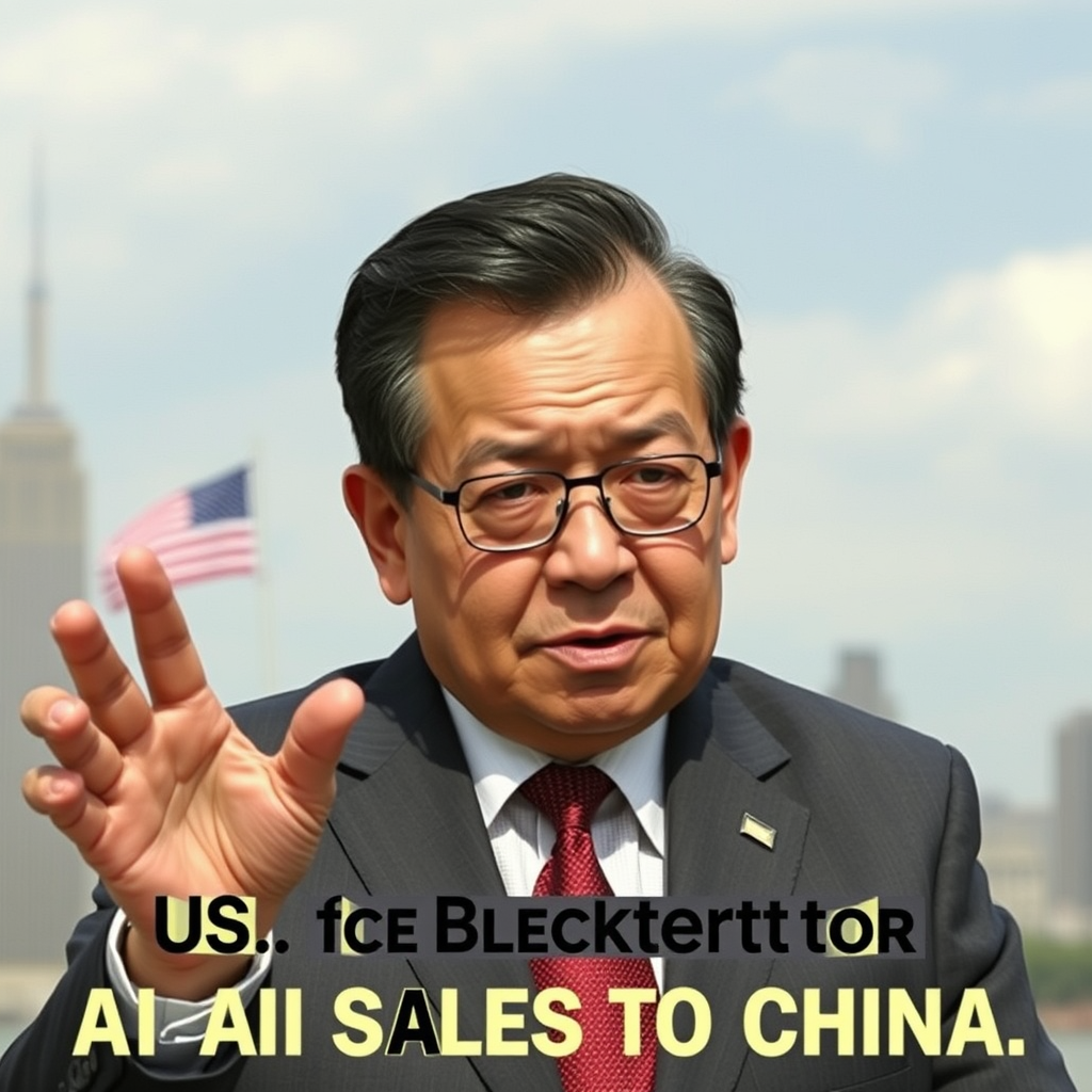 A scene representing the current state of Anthropic CEO Again Tells US Government NOT To Do What Nvidia CEO.