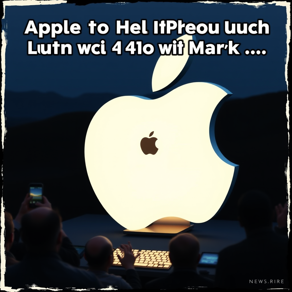 A scene representing the current state of Apple To Hold Product Launch On March With Mac Updates Coming Bloomberg.