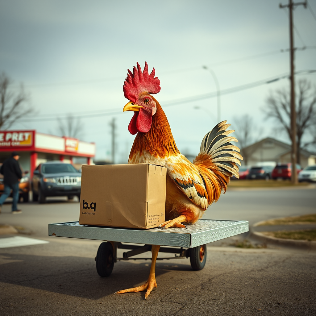 A scene representing the current state of Bb Chicken Deploys Deliverect Platform Across All Restaurants To Streamline Digital Operations.