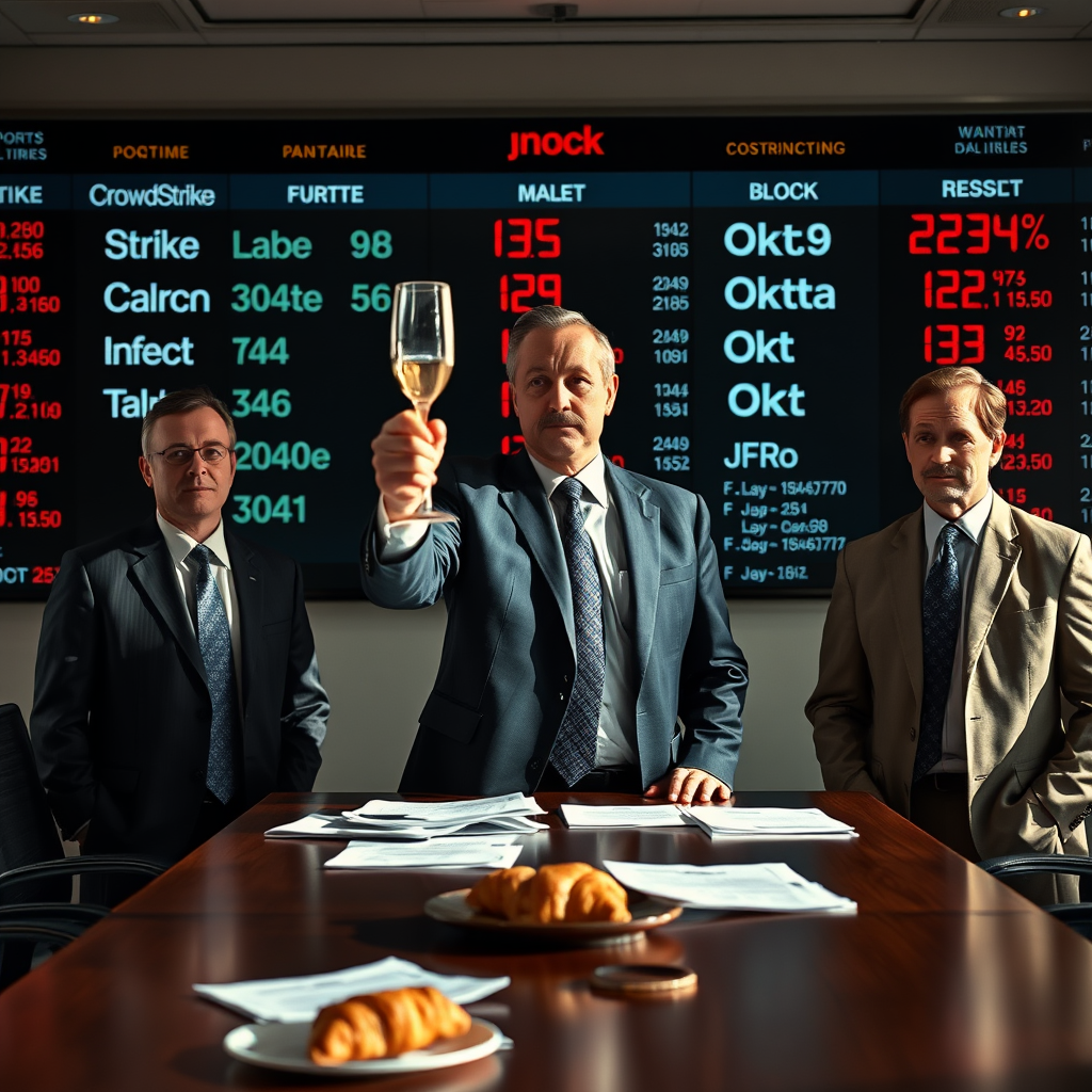 Anthropic executives monitor cybersecurity stock declines following the Claude Code Security announcement, interpreting market panic as a positive performance metric.