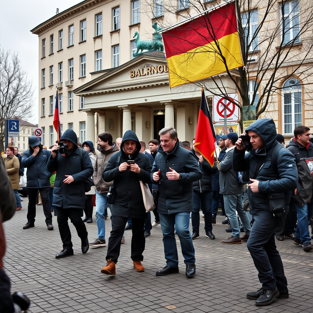 A scene representing the current state of News And Current Affairs From Germany And Around The World.