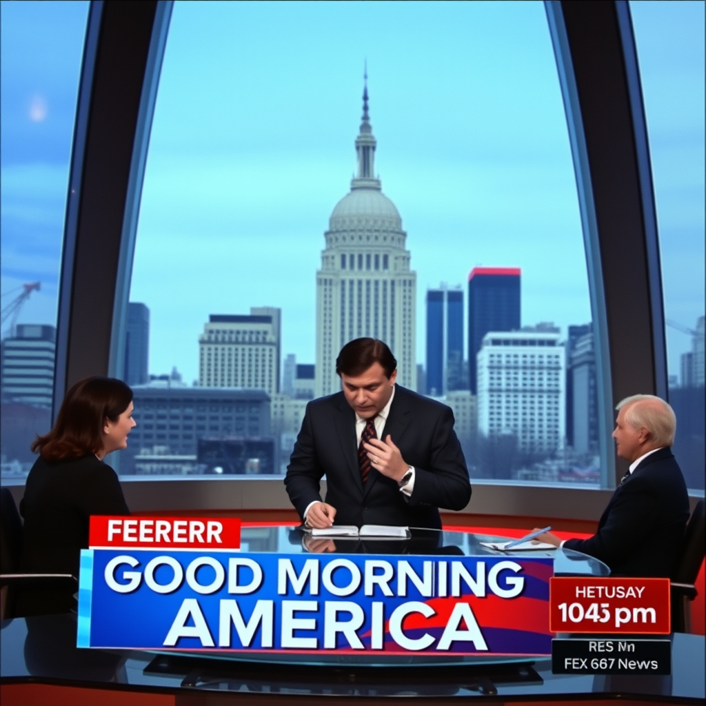 A scene representing the current state of Morning Headlines Monday Feb 16 2026.