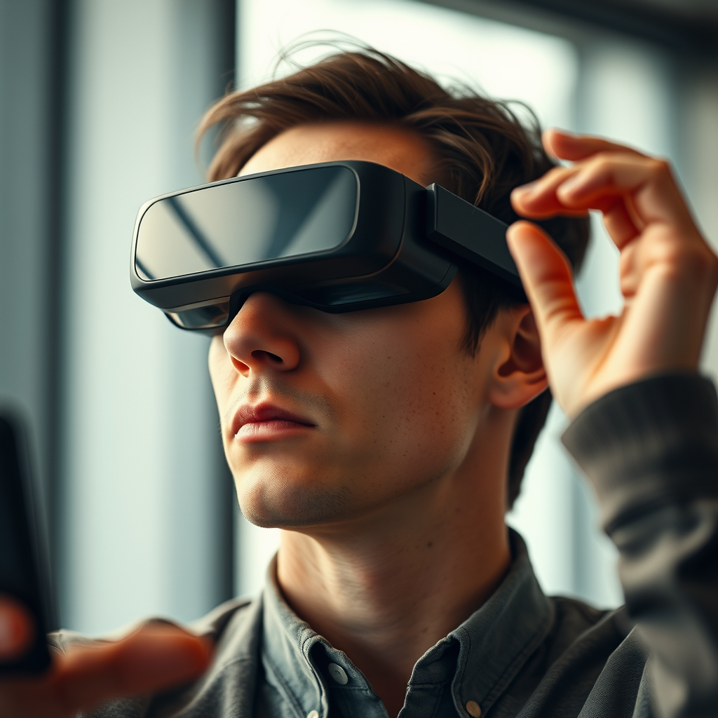 A scene representing the current state of Here How You Ll Control And Navigate Android XR Glasses 9to5google.