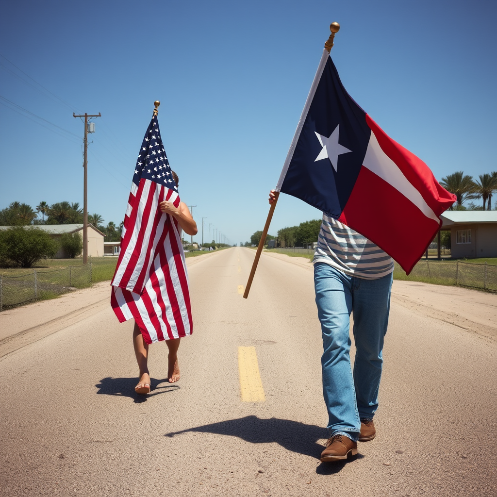 A scene representing the current state of In South Texas The GOP Immigration Hard Line Is Now Political Kryptonite.