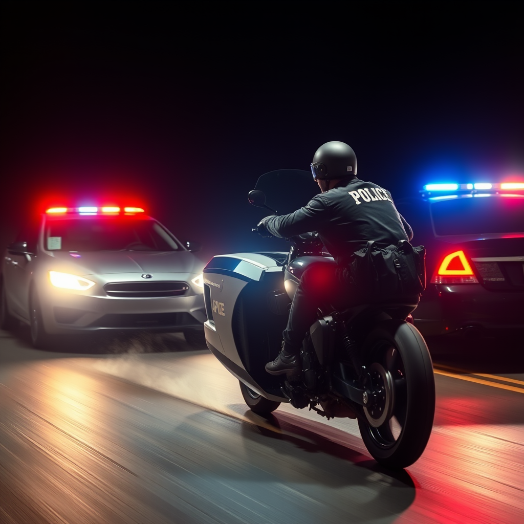 LAPD Officer Mark Jenkins conducts lunch special surveillance during what department officials later classified as a 'culinary response incident,' while the actual suspect's vehicle continues unimpeded toward a dental appointment.