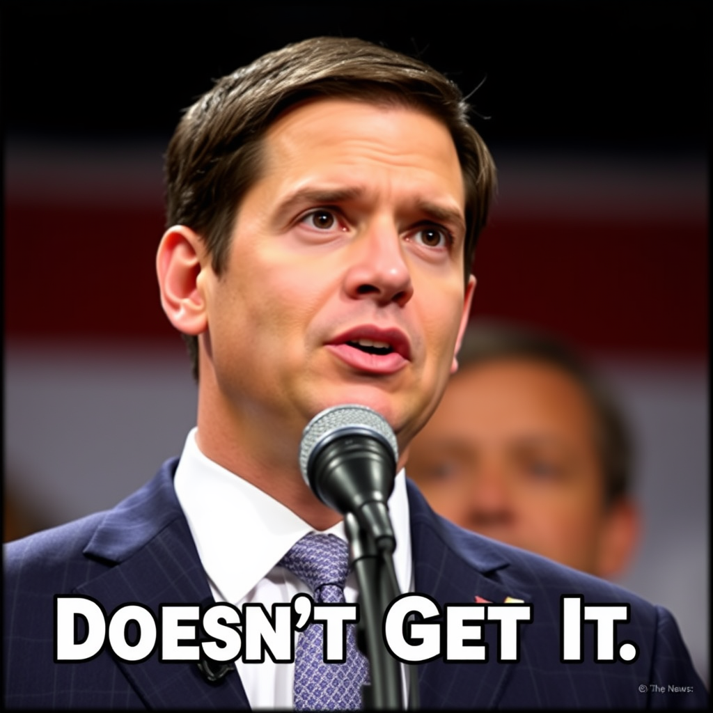 A scene representing the current state of Trump Administration Latest Rubio Calls On Europe To Reduce Dependence On US.