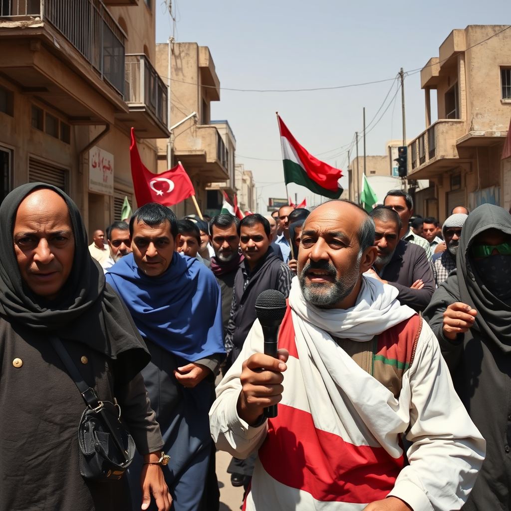 A scene representing the current state of Middle East And North Africa.