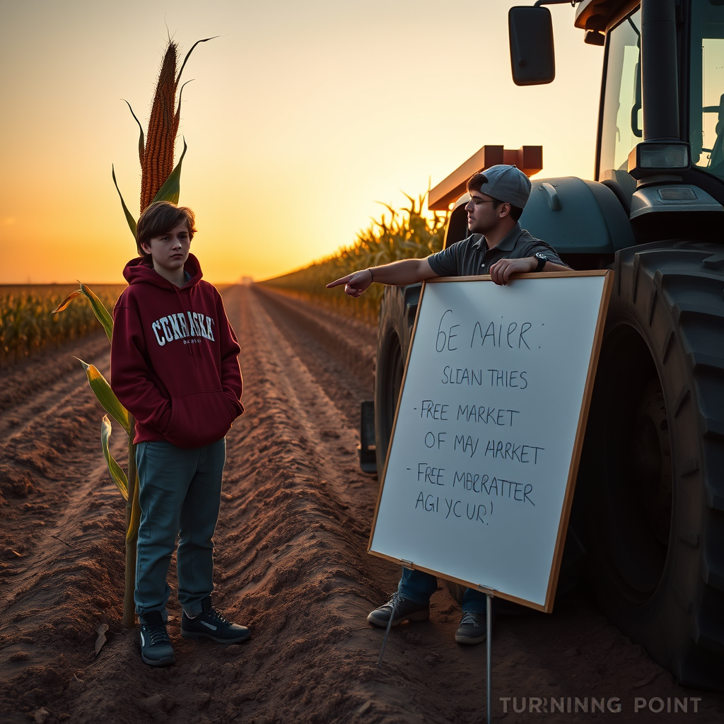 Nebraska Governor Jim Pillen gestures during the announcement of a partnership with Turning Point USA at the state capitol in Lincoln on Tuesday.