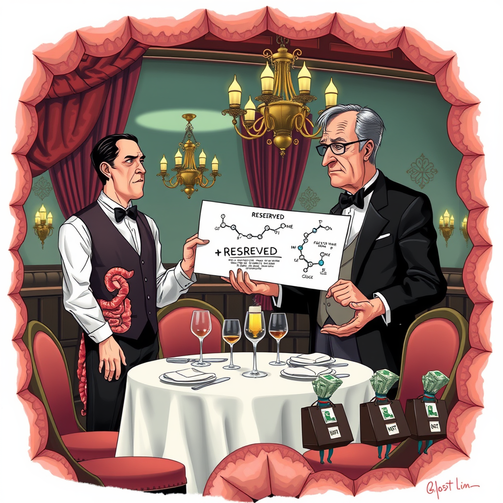 Vivtex CEO Thomas von Erlach reviews gastrointestinal screening data in the company's Boston lab, where a fax machine transmits updates on the $2.1 billion partnership with Novo Nordisk.