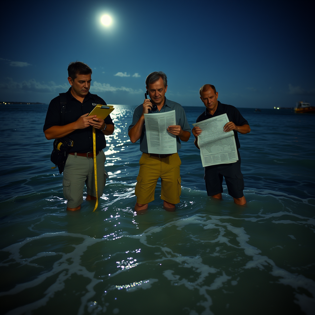 Washington Post journalists conduct on-site verification of Cuban territorial waters following reports of an attempted infiltration, using thermal imaging technology to map maritime boundaries near Villa Clara province.