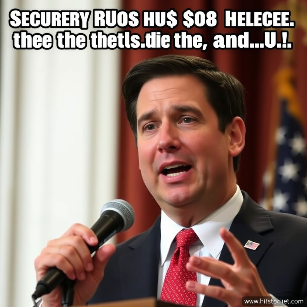 A scene representing the current state of Rubio Calls On Europe To Help Save The West In Alignment With.