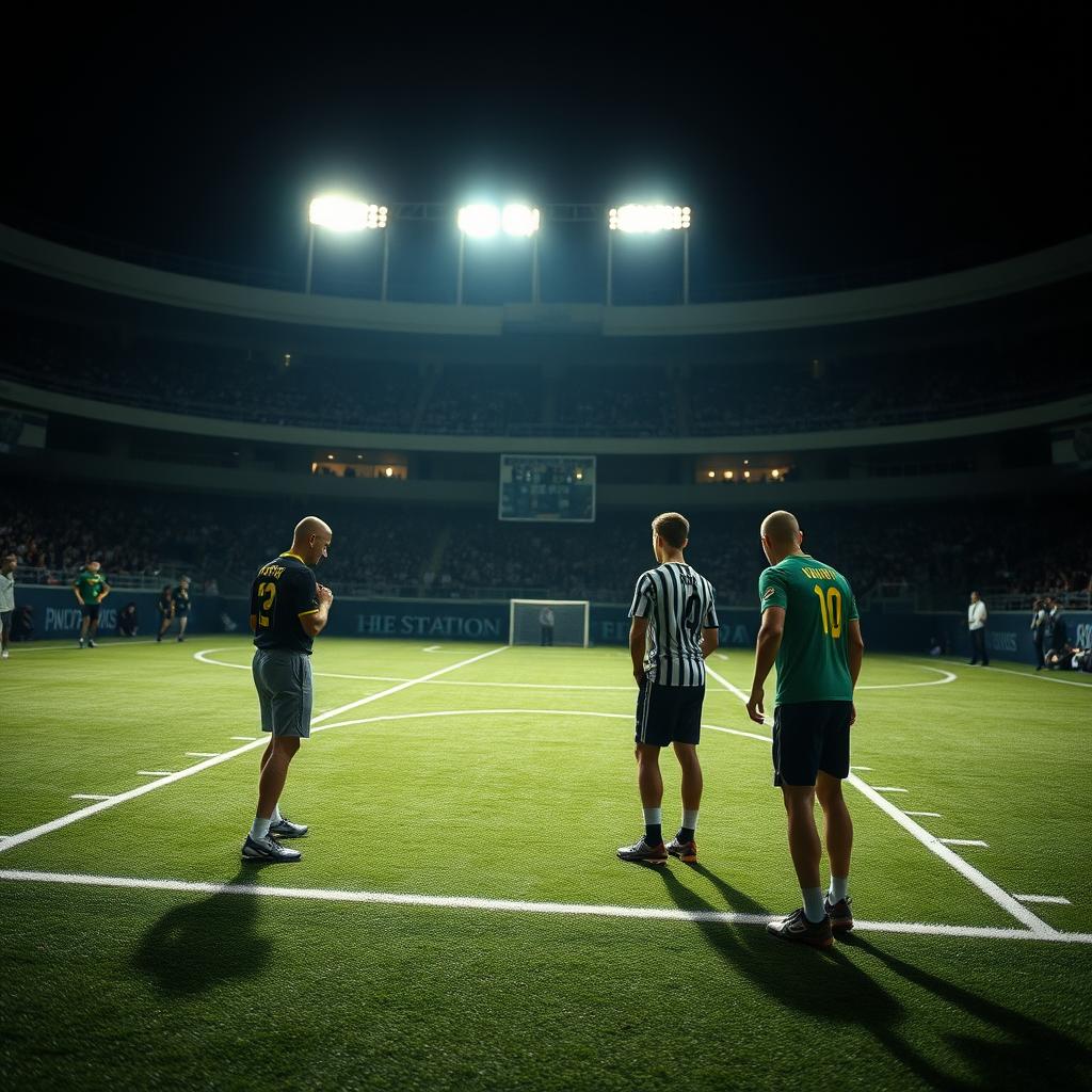 A basketball mysteriously appears in the middle of a meeting, but it's not from around here.