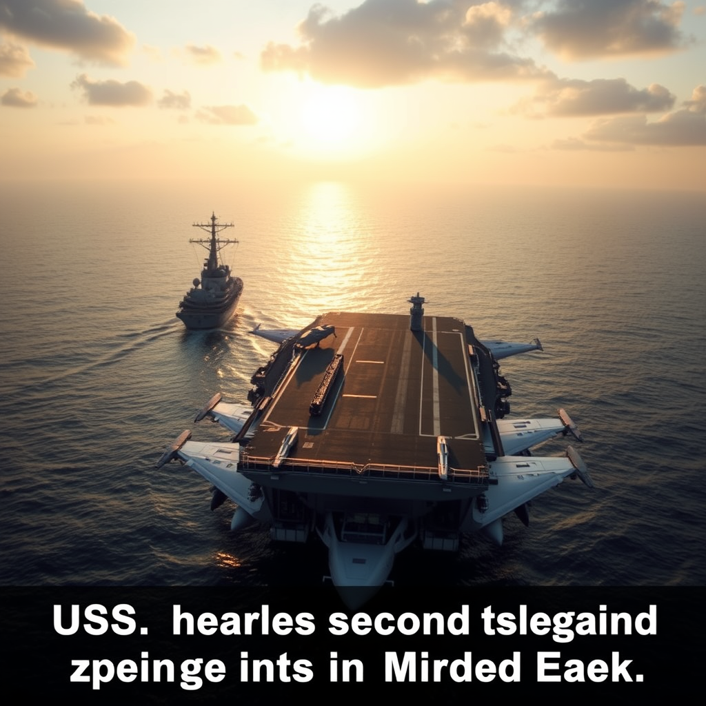 A scene representing the current state of Trump Praises Military Amid Venezuela Iran Actions.