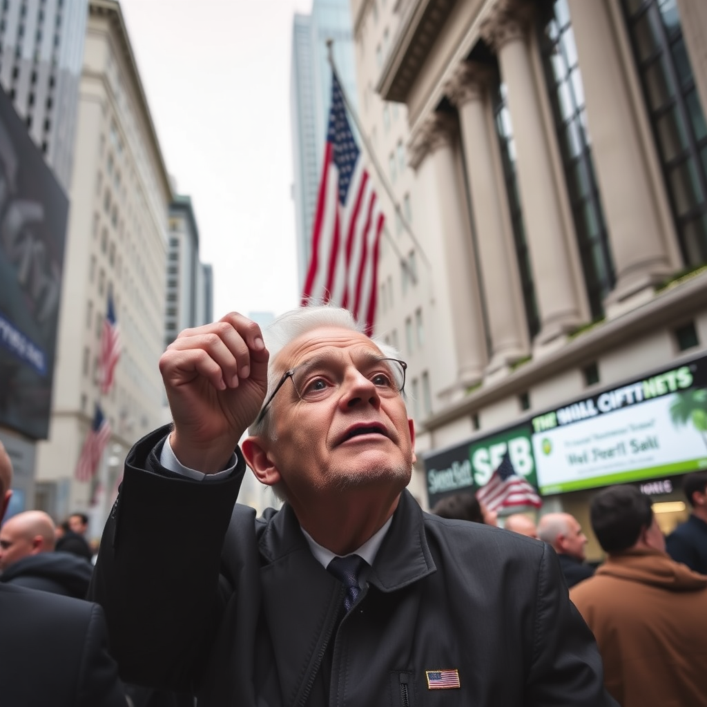 A scene representing the current state of The Dark Side Of AI' Wall Street Weighs Recent Stock Sell Off.