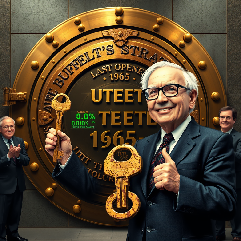 Berkshire Hathaway CEO Greg Abel presents the firm's performance under a new stability metric to the board of directors in Omaha, Nebraska.